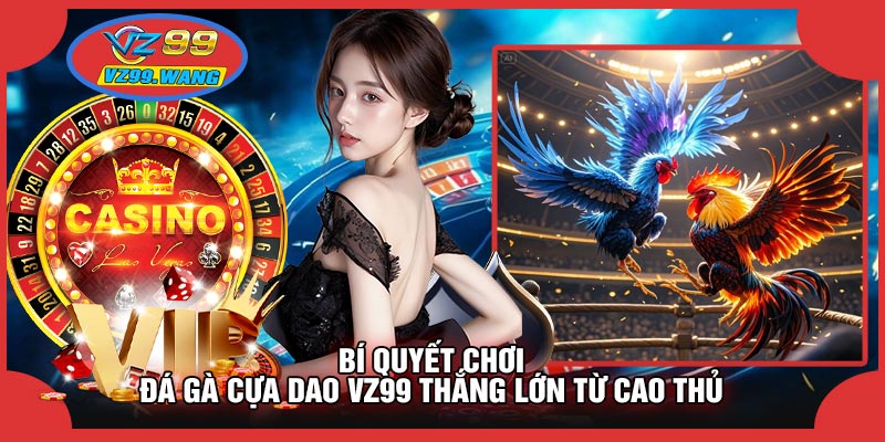 Bí Quyết Chơi Đá Gà Cựa Dao VZ99 Thắng Lớn Từ Cao Thủ