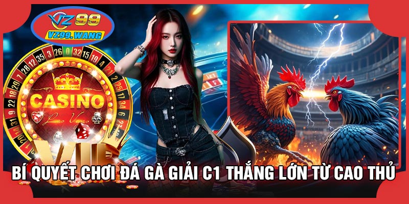 Bí Quyết Chơi Đá Gà Giải C1 Thắng Lớn Từ Cao Thủ